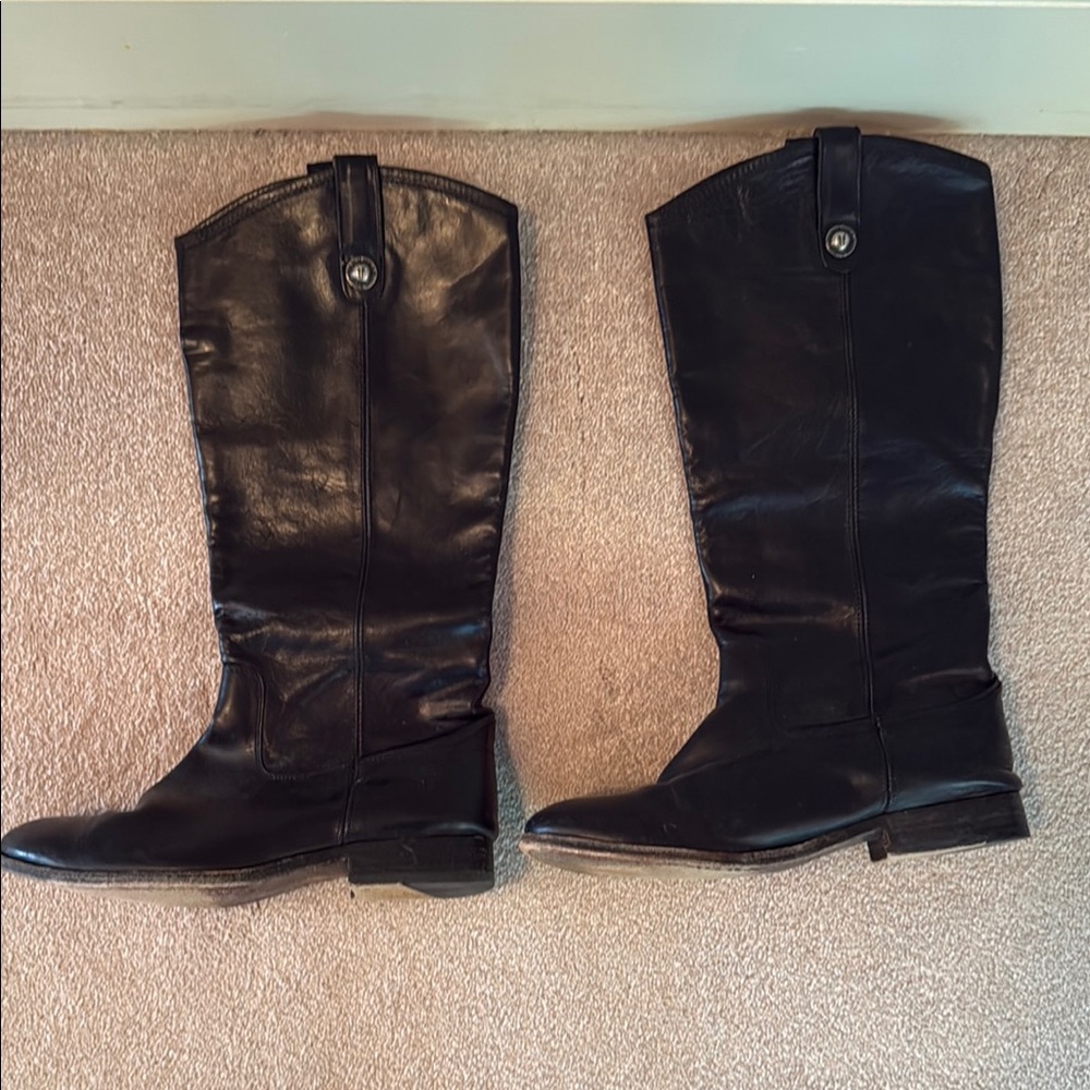 FRYE AND CO. Black Heeled Boots